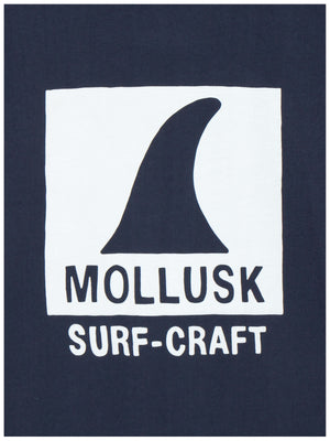 Image of Surf Craft Tee in Faded Navy