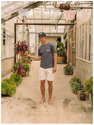 Image of Surf Craft Tee in Faded Navy