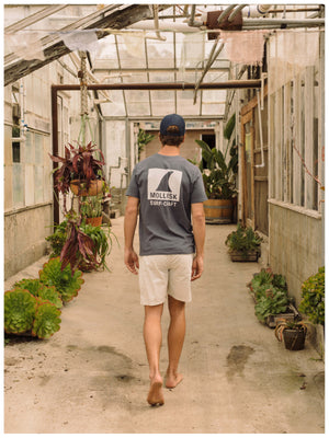 Image of Surf Craft Tee in Faded Navy