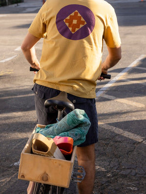 Image of Magic Barrel Tee in Mustard