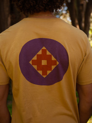 Image of Magic Barrel Tee in Mustard