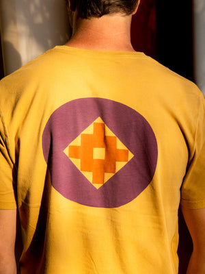 Image of Magic Barrel Tee in Mustard