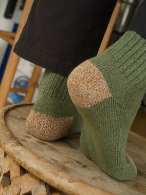 Marled Utility Sock - S - Mollusk Surf Shop - description