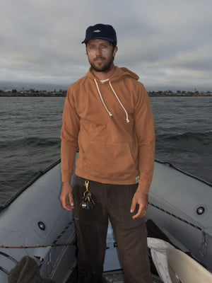 Image of Max Pullover in Orange Earth