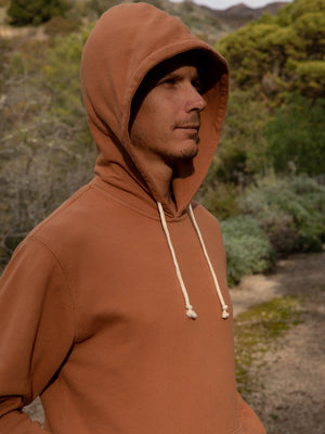 Image of Max Pullover in Orange Earth