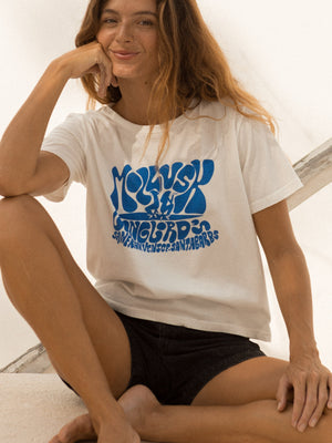 Image of Mollusk Long Lords Tee in White