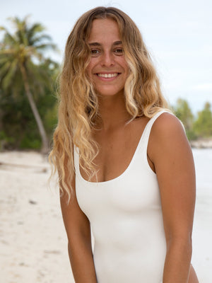 Image of Mollusk Maillot in White