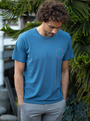 Image of Nighttide Tee in Nippon Blue