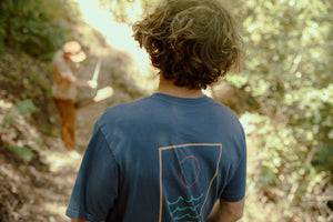 Image of Nighttide Tee in Nippon Blue