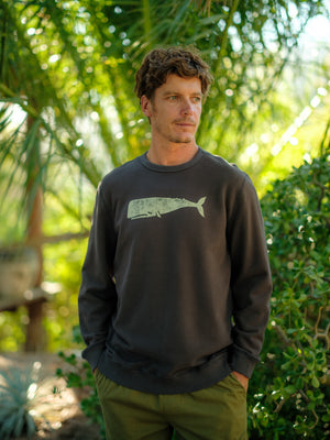 Olde Whale Crew - S - Mollusk Surf Shop - description