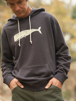 Image of Olde Whale Pullover in Navy