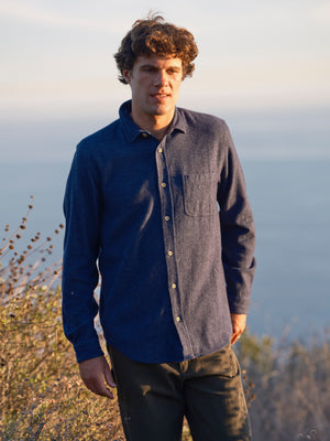 Image of One Pocket Shirt in True Blue