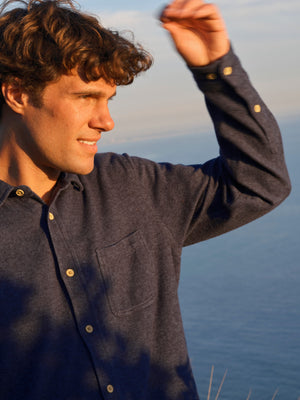 Image of One Pocket Shirt in True Blue