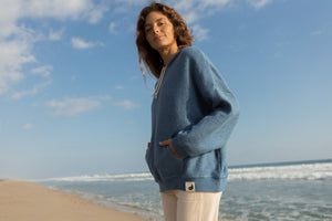 Image of Oneness Pullover in True Blue