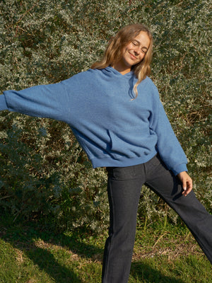 Image of Oneness Pullover in True Blue