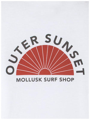 Image of Outer Sunset Tee in White