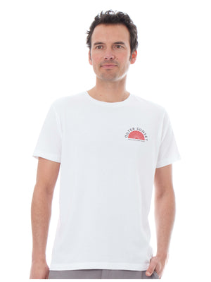 Image of Outer Sunset Tee in White