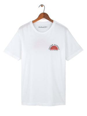 Image of Outer Sunset Tee in White
