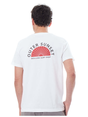 Image of Outer Sunset Tee in White