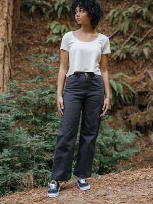 Image of Painter Pants in Faded Black