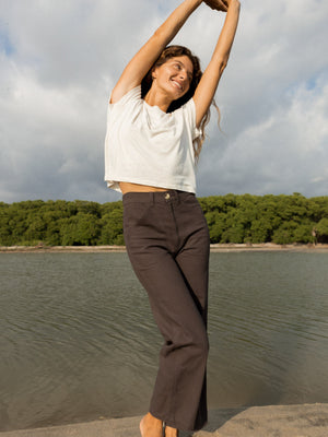 Image of Painter Pants in Faded Black