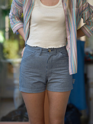 Image of Painter Shorts in Railroad Stripe