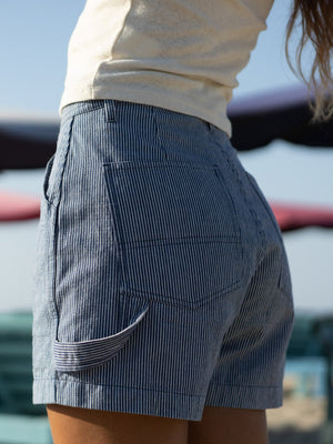 Image of Painter Shorts in Railroad Stripe