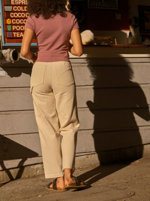 Image of Patchfront Work Pants in Natural