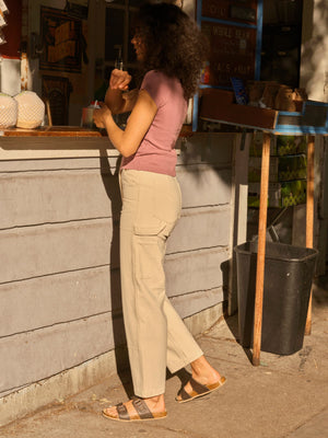 Image of Patchfront Work Pants in Natural