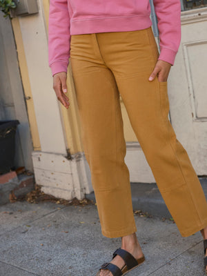 Image of Patchfront Work Pants in Sunshine
