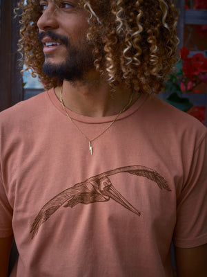 Image of Pelican Tee in Red Rock