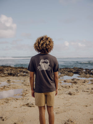 Image of Pincer Tee in Faded Black