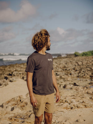 Image of Pincer Tee in Faded Black