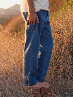 Image of Pinnacle Pants in Indigo Denim