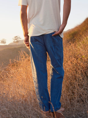 Image of Pinnacle Pants in Indigo Denim