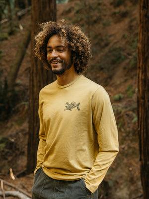 Poppies Long Sleeve - S - Mollusk Surf Shop