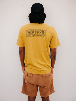 Image of Poppies Tee in Mustard