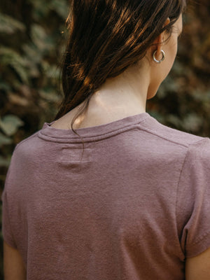 Image of Q Pocket Tee in Lavender