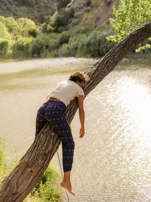 Image of Q Pocket Tee in Natural