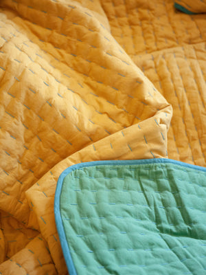 Quilted Blanket - OS - Mollusk Surf Shop - description