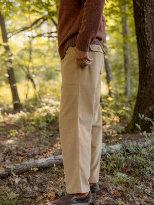 Image of Salvador Pants in Tan Corduroy