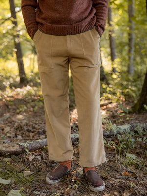 Image of Salvador Pants in Tan Corduroy