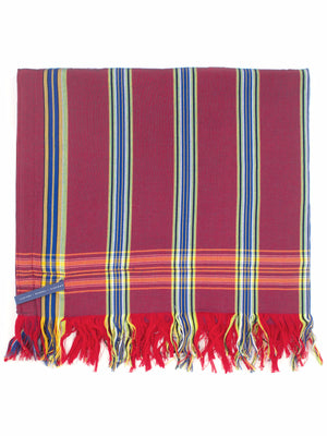 Image of Nomadic Thread Society Sarong Towel in Rasberry