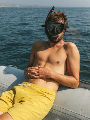 Image of Scallop Trunks in Mustard