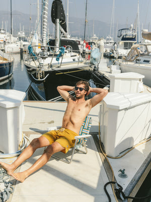 Image of Scallop Trunks in Mustard