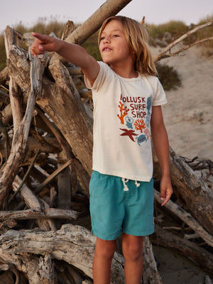 Sea Life Tee - 2yr - Mollusk Surf Shop - description