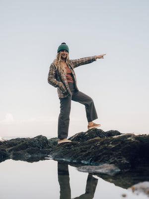 Image of Seagrove Jacket in Russet Plaid