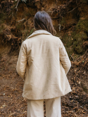 Image of Seagrove Jacket in Sand Corduroy