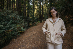 Image of Seagrove Jacket in Sand Corduroy