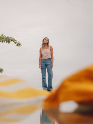 Image of Shell Tank in Pink Meadow